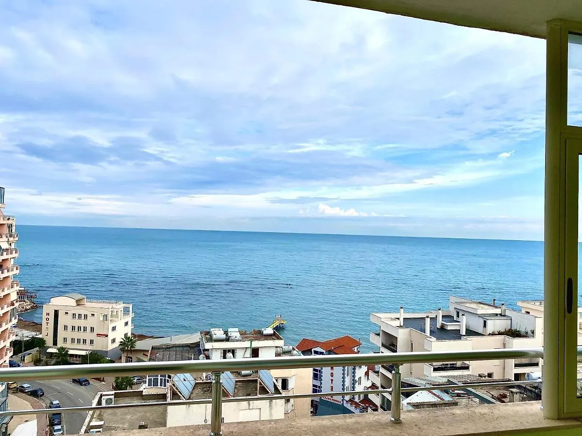 Cozy Seaview Apartment Vollga Central Durrës Albanië