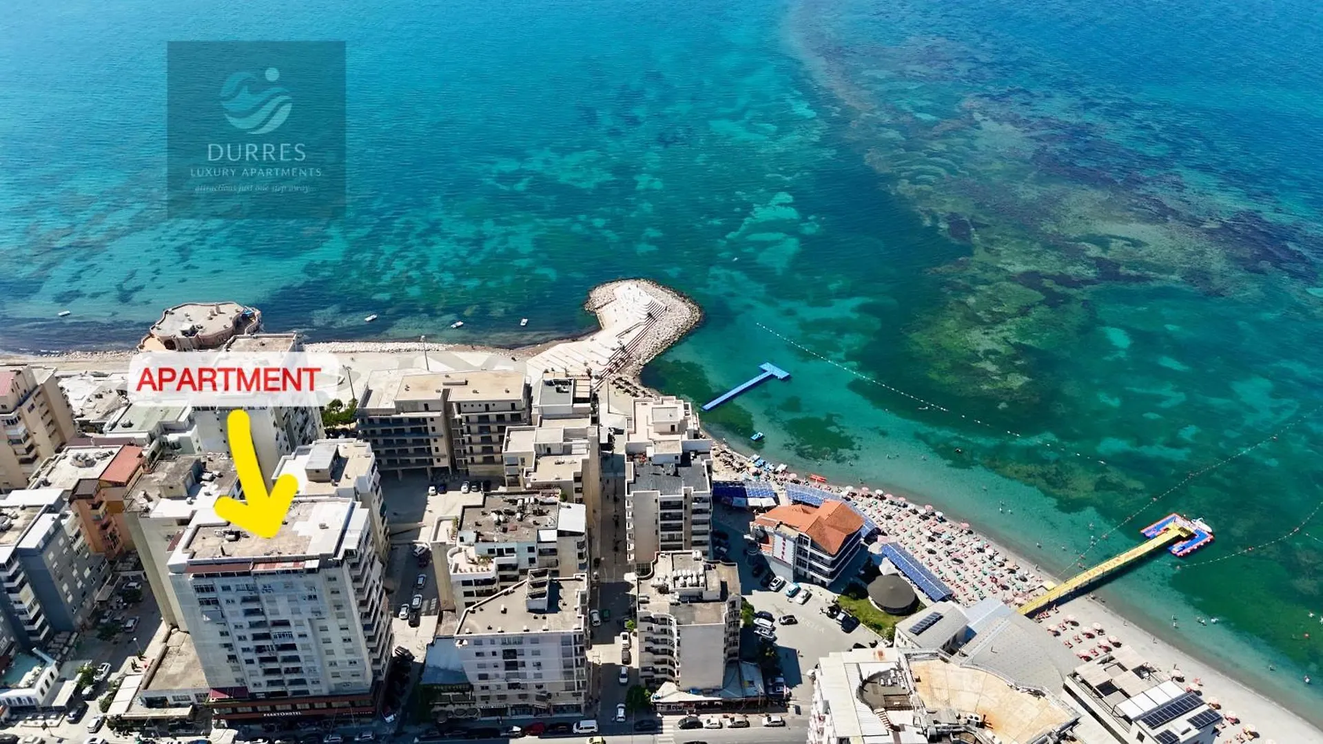 Cozy Seaview Apartment Vollga Central Durrës